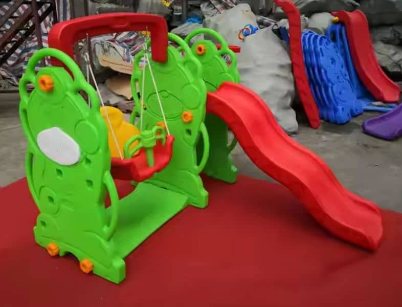 Edy Play Slide & Swing Set Frog- SL-6108 1