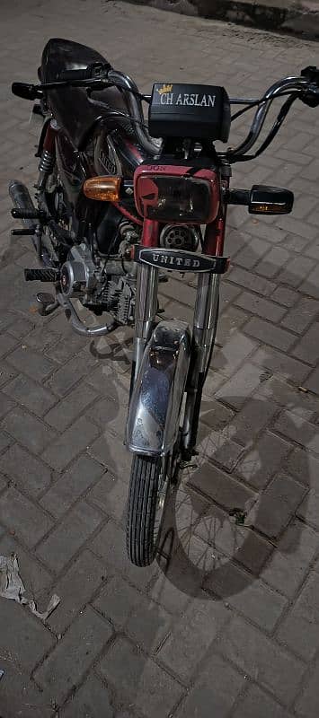 united bike 21 model 23register all Punjab no look like a new bike 2