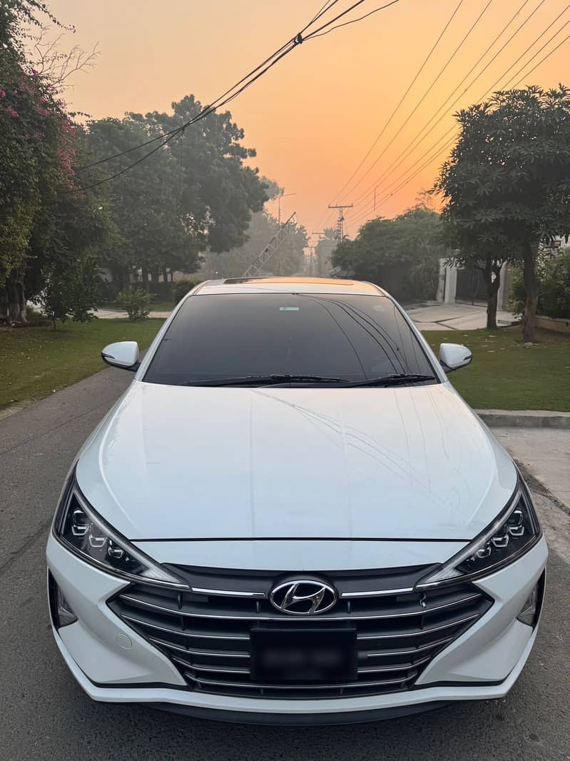 Hyundai Elantra GLS 2021 |Golden Number 0