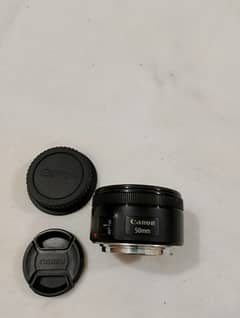 Canon 50mm STM 1.8 only lens good condition perfect working