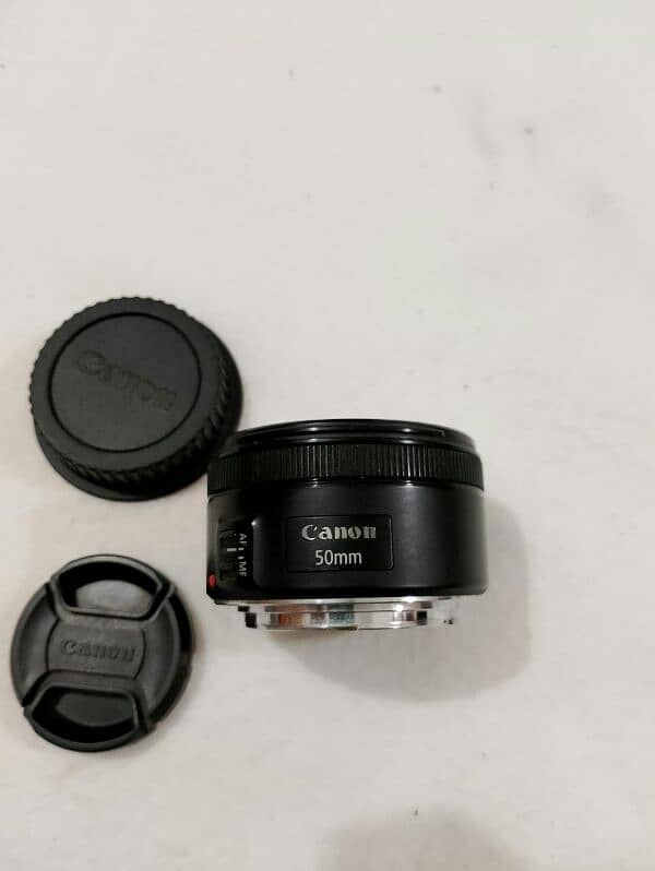 Canon 50mm STM 1.8 only lens good condition perfect working 2