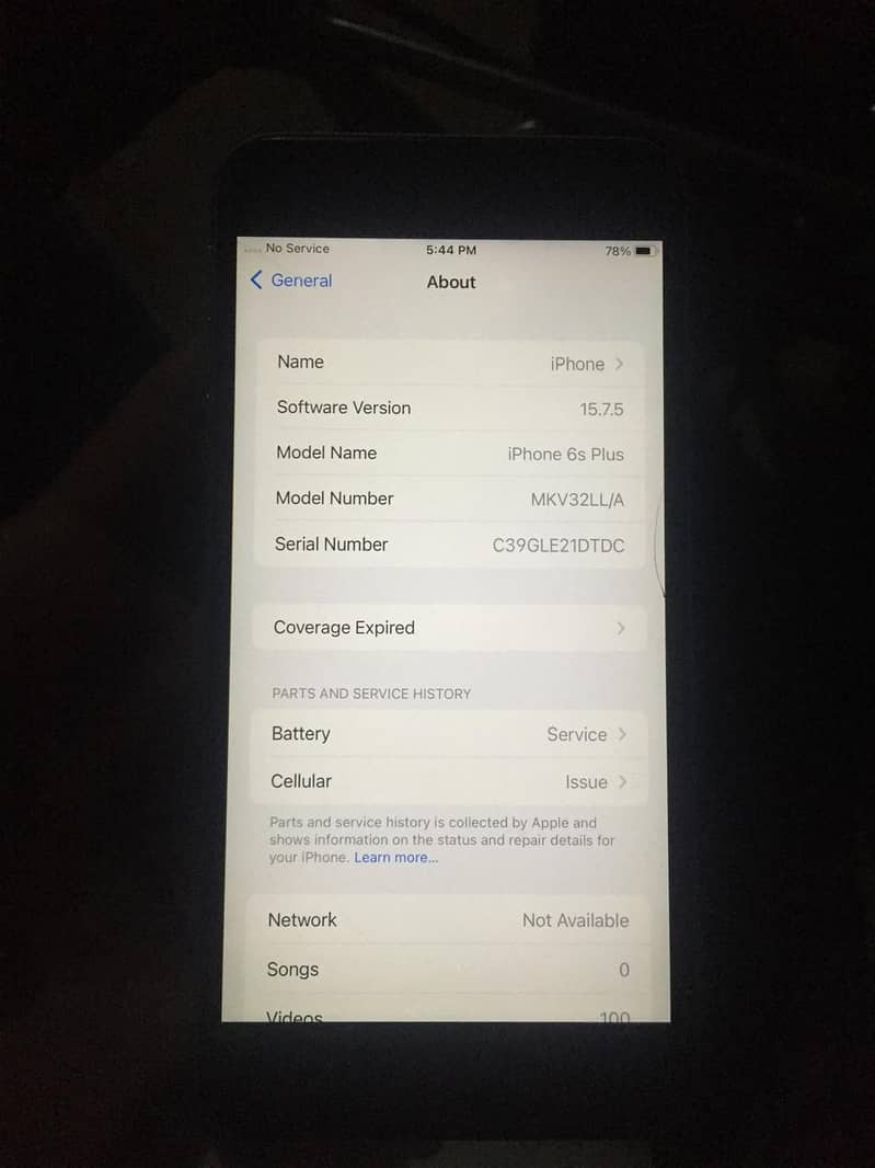 Apple iPhone 6S Plus 16g non pta bypass 0