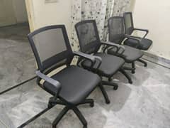 Office chairs 4 PCs computer and office chairs  good quality l