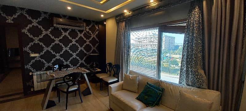 2 bedroom flat full furnished . Bahria heights 4 8