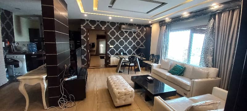 2 bedroom flat full furnished . Bahria heights 4 14