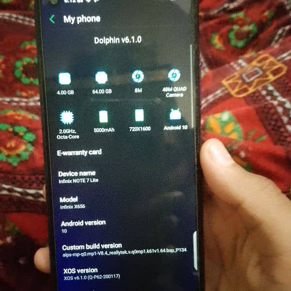 Selling my Infinix Note 7 Lite in good condition (0333-2796728) 3