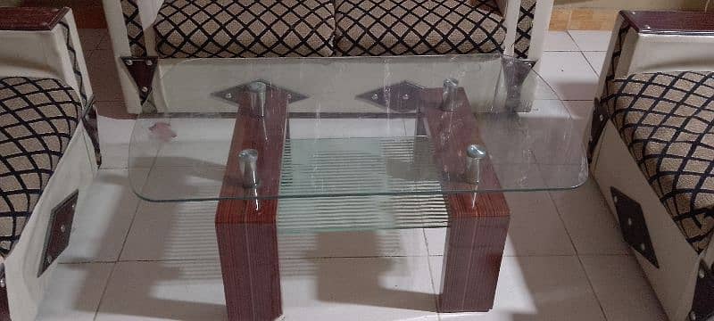 7 seater sofa set with center table. (urgent sale. ) 4