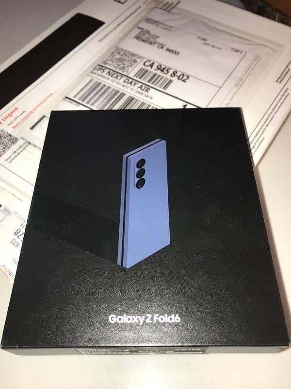 Samsung Z Fold 6 Blue 256gb brand new non box pack 2