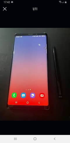 Samsung note 9 for exchange also