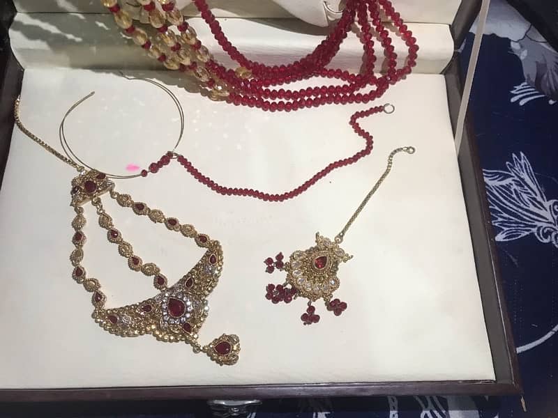 Bridal jewellery set with maala 5