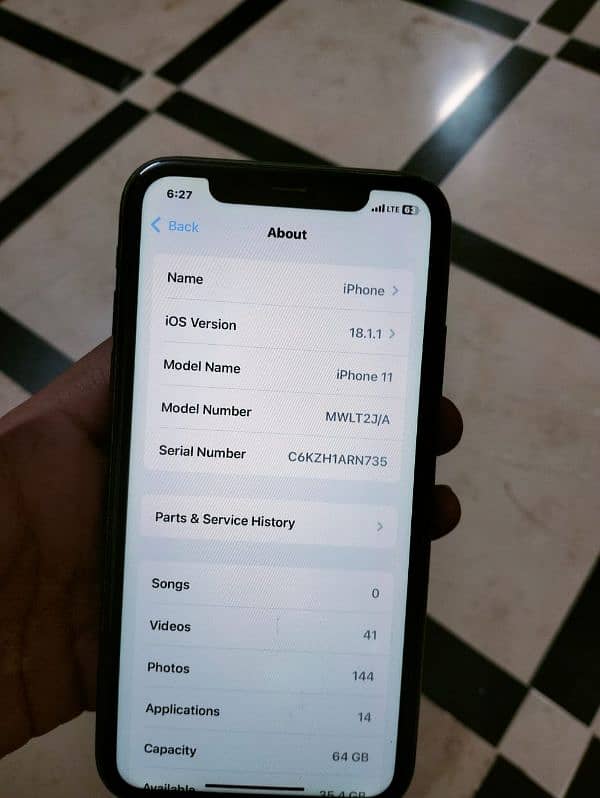 iphone 11 with box PTA approved 5