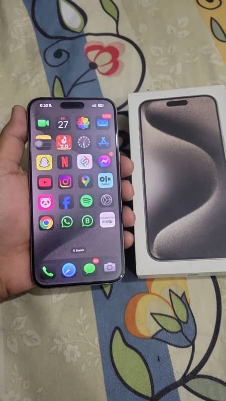 iphone 15 pro max PTA approved 3