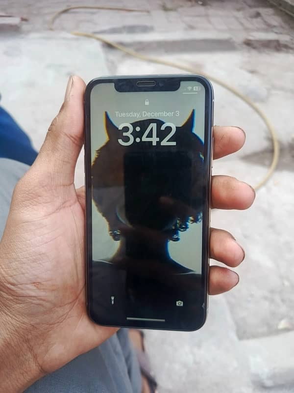 iPhone X 64 gb panel change Face ID off 03284702424 whatsApp 3