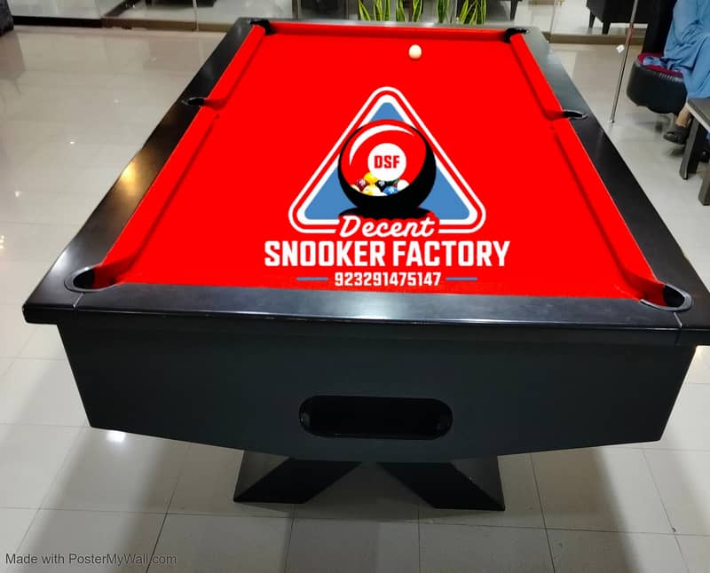 SNOOKER TABLE | POOL TABLE | BILLIARD | DECENT | CUSTUMIZEABLE  |SALE 0