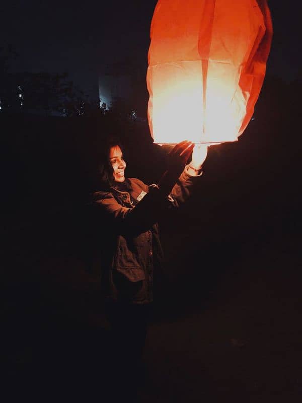 Sky lanterns for New Year and for special events. 1