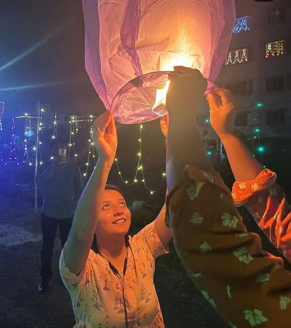 Sky lanterns for New Year and for special events. 2