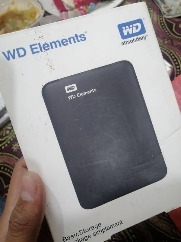 Ptcl wifie router and wd element hard disk 2