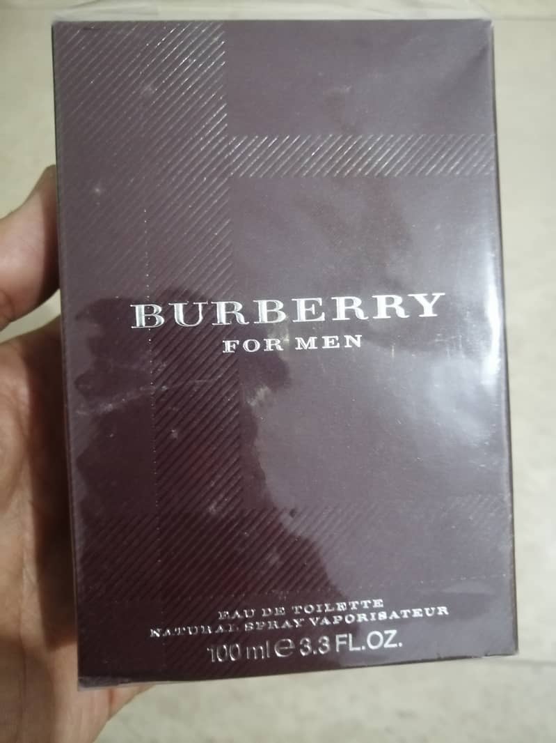 Burberry USA for men genuine perfume seal pack box 0