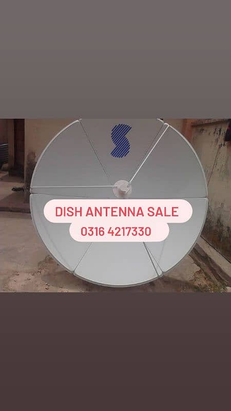 Dish antenna All New model 4k awelabal 0316 4217330 0