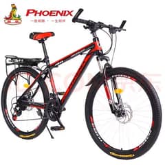 Original Phoenix Mountain Bicycle with all accessories.