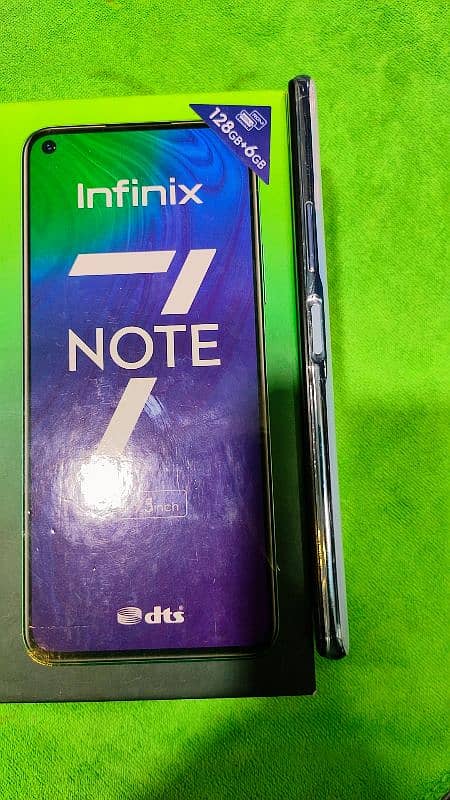 Infinix Not 7  6GB 128 3