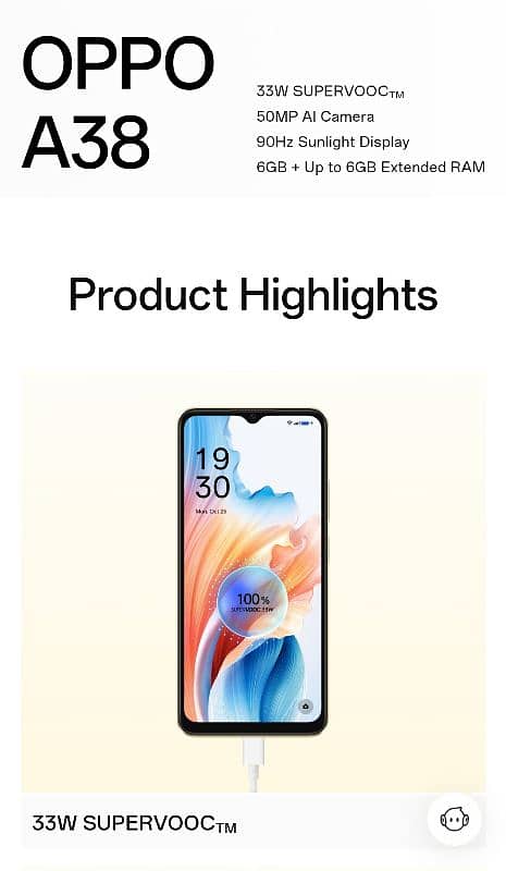 oppo A38 condition 10/10 6+6 128gb 4