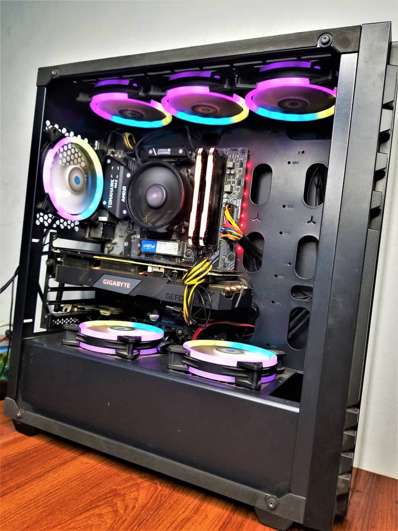 BEAST GAMING PC FOR SALE RYZEN 5600G/RTX 2080SUPER/512GBSSD 4