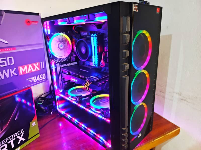 BEAST GAMING PC FOR SALE RYZEN 5600G/RTX 2080SUPER/512GBSSD 5