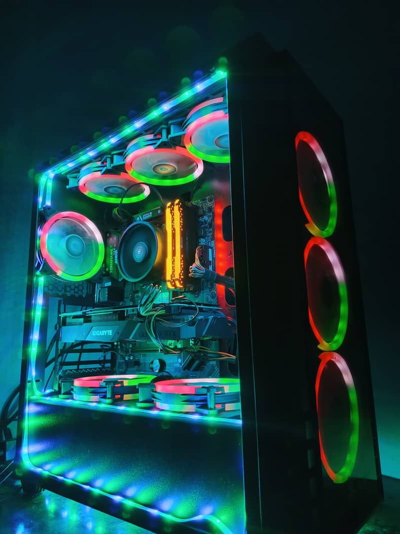 BEAST GAMING PC FOR SALE RYZEN 5600G/RTX 2080SUPER/512GBSSD 6