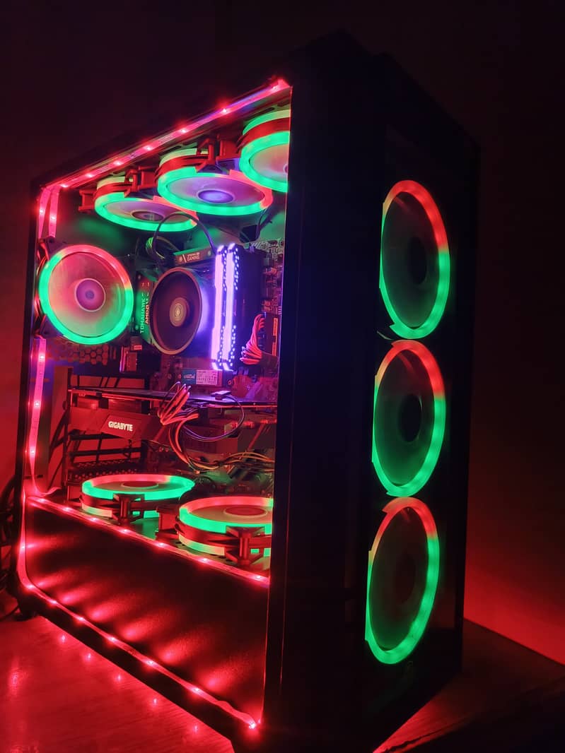 BEAST GAMING PC FOR SALE RYZEN 5600G/RTX 2080SUPER/512GBSSD 8