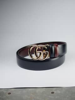 Double G Gucci high Quality pure leather belt