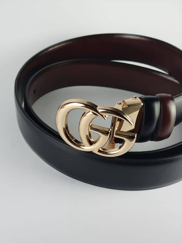 Double G Gucci high Quality pure leather belt 1