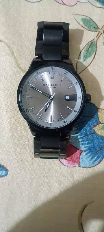 Kenneth cole watch balck colour 0