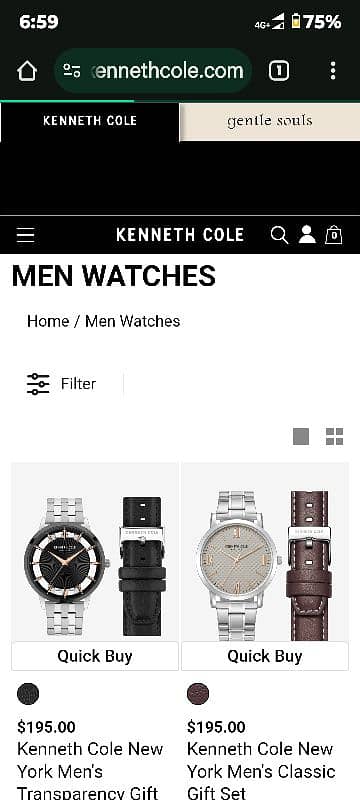 Kenneth cole watch balck colour 5