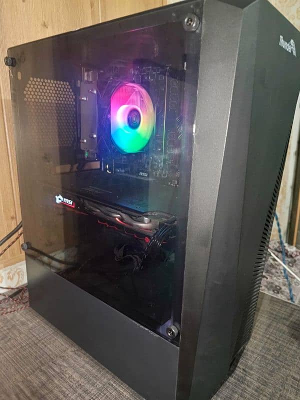 "Gaming PC | Ryzen 5 2600 | GTX 1060 | RGB Case | 16GB RAM" 5