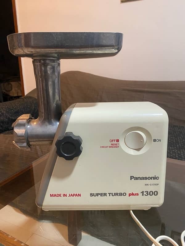 Panasonic Mincer Machine 0