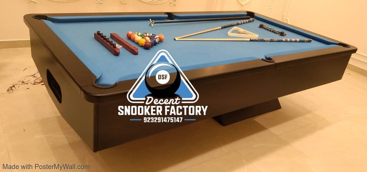 SNOOKER TABLE | POOL TABLE | BILLIARD | DECENT | UNDERGROUND BALLS 3