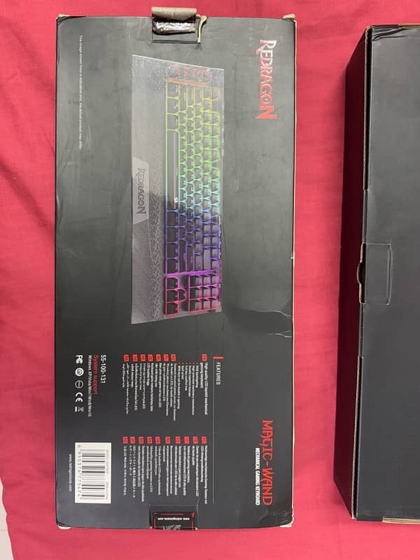 REDRAGON MAGIC WAND MECHANICAL TKL KEYBOARD ( BLUE SWITCHES ) 1