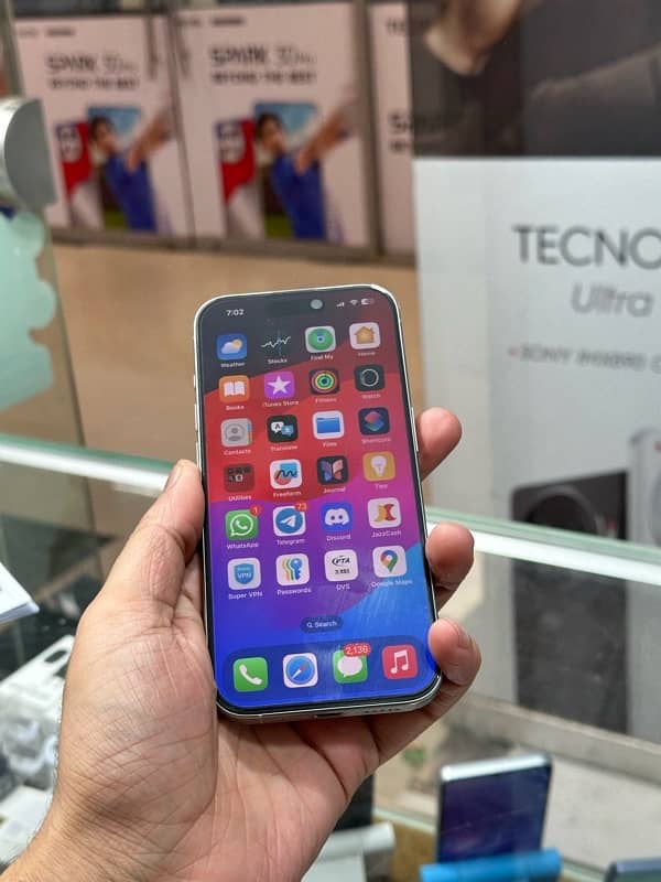 iPhone 15 pro PTA approved 512GB 6