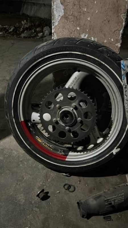 HEAVY BIKE PARTS FOR SALE FRONT SUSPENSION RIMS READ ADD FIRST 4