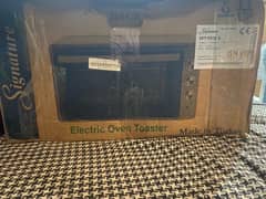 SIGNATURE ELECTRIC OVEN TOASTER