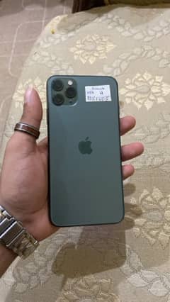 11 pro max 256 gb non pta green color condition 10/9