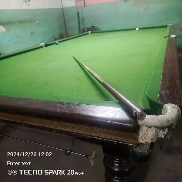 snooker table 6x12 1