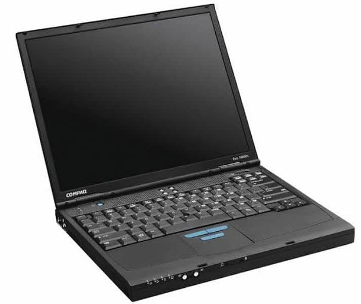 Compaq Evo n610c vintage laptop with a 14-inch screen 0