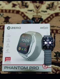 Zero phantom pro smartwatch in Gray naylon just box open full new