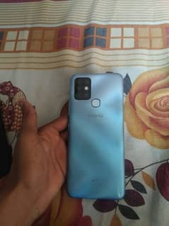 Infinix hot 10 with box and charger