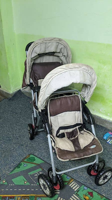 Double seater Pram 1