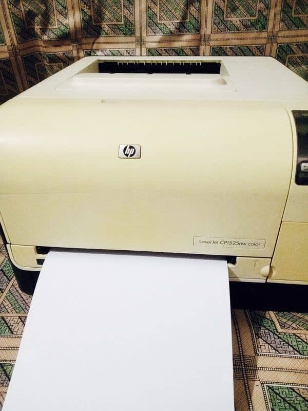 HP laser jet CP1525nw color 9