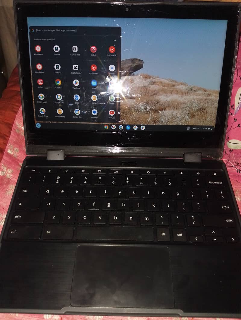 Lenovo Chromebook 4GB Ram 32GB SSD with 45W Original Fast Charger 0