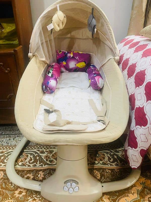 Multi Functional Bassinet Mestela baby jhula for new born baby 1